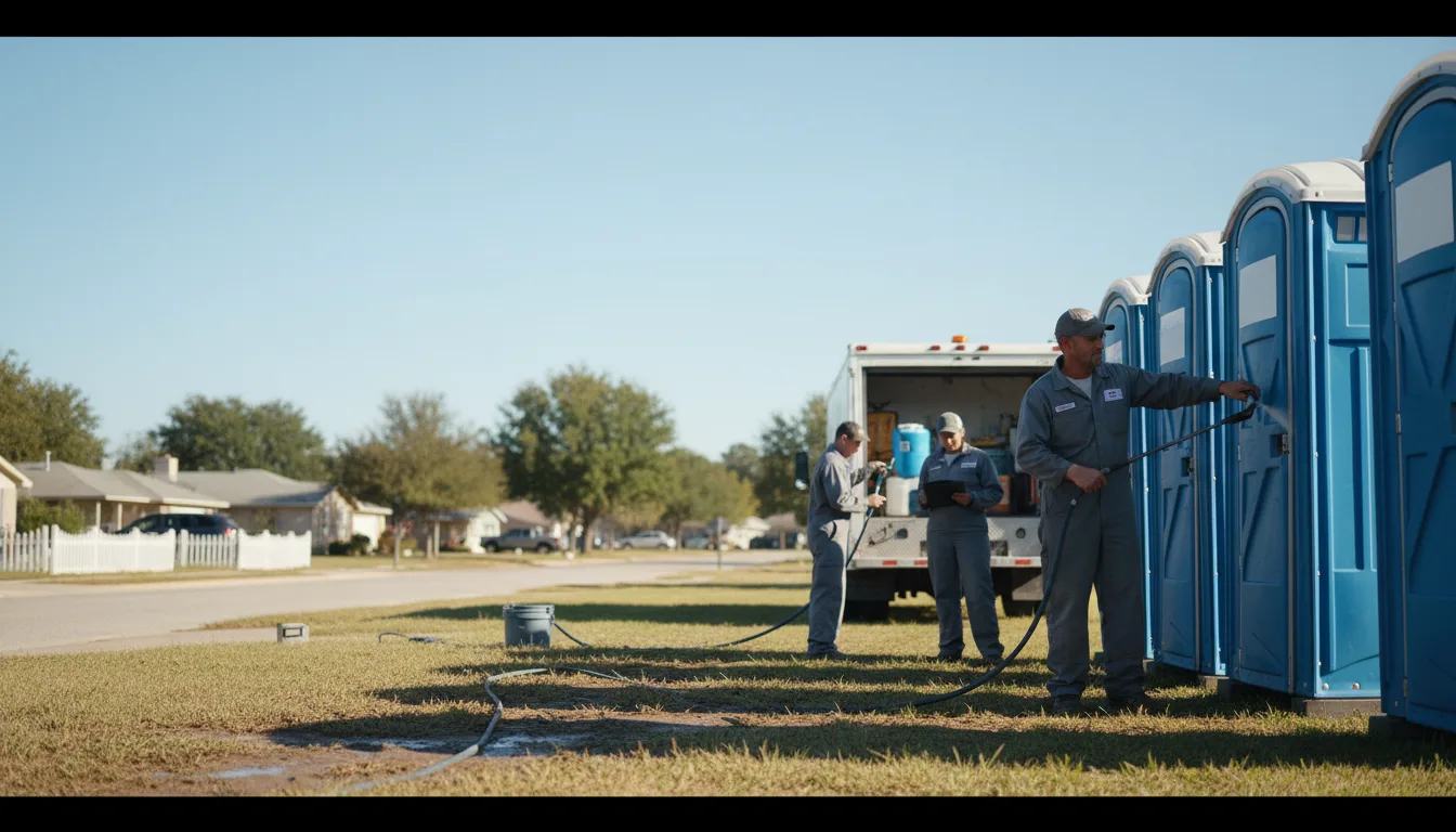 Long-Term Portable Toilet Rental in Bruce, MS near me